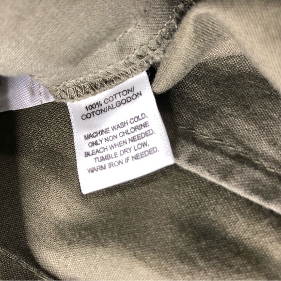 LOFT Womens Sz10 Army Green Flat Front Chino Shorts, 6", Mid Rise, Cotton, Basic - Picture 4 of 9